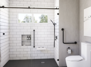Tile Installation - Accessible Bathroom